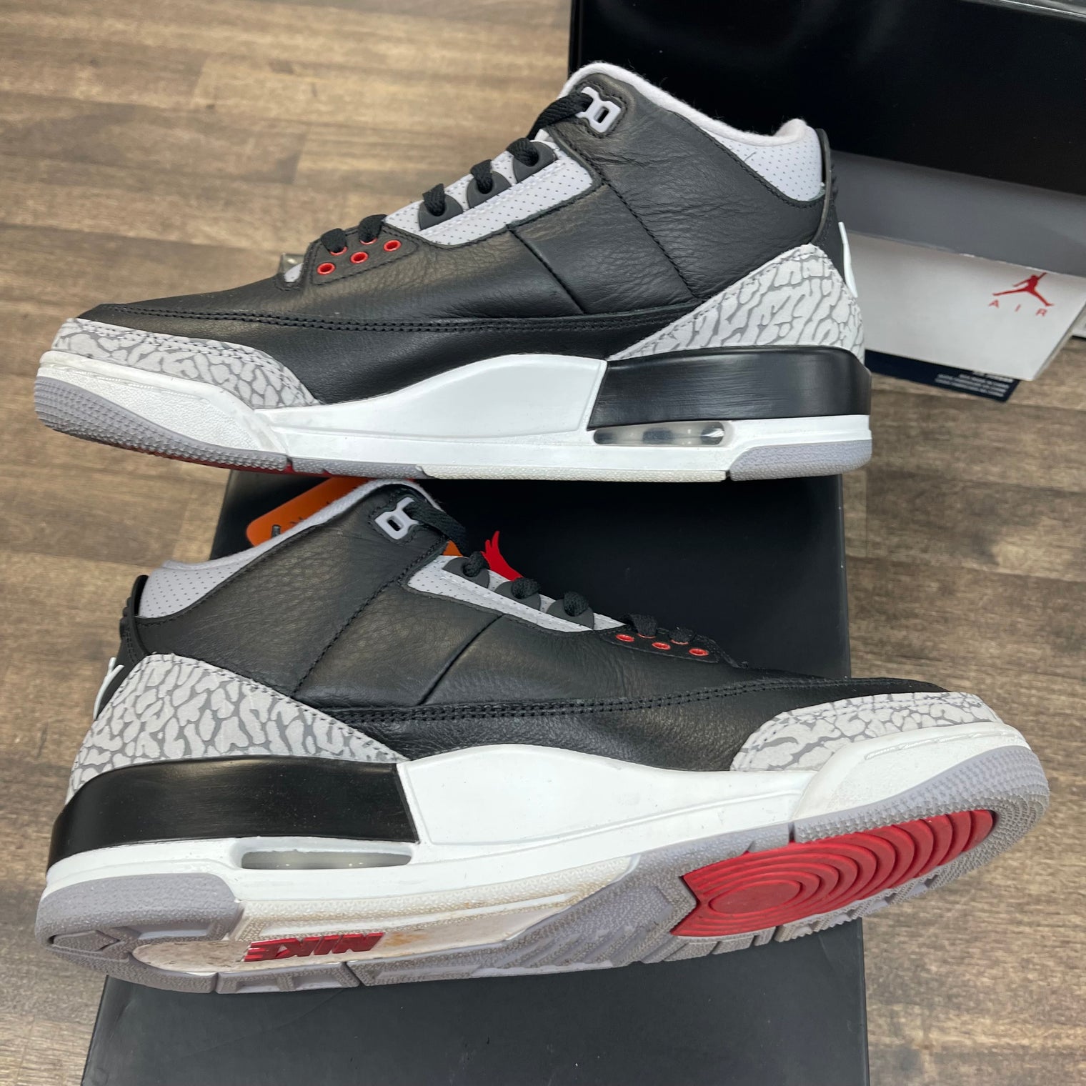 Black Cement Jordan 3 (2024) (USED)