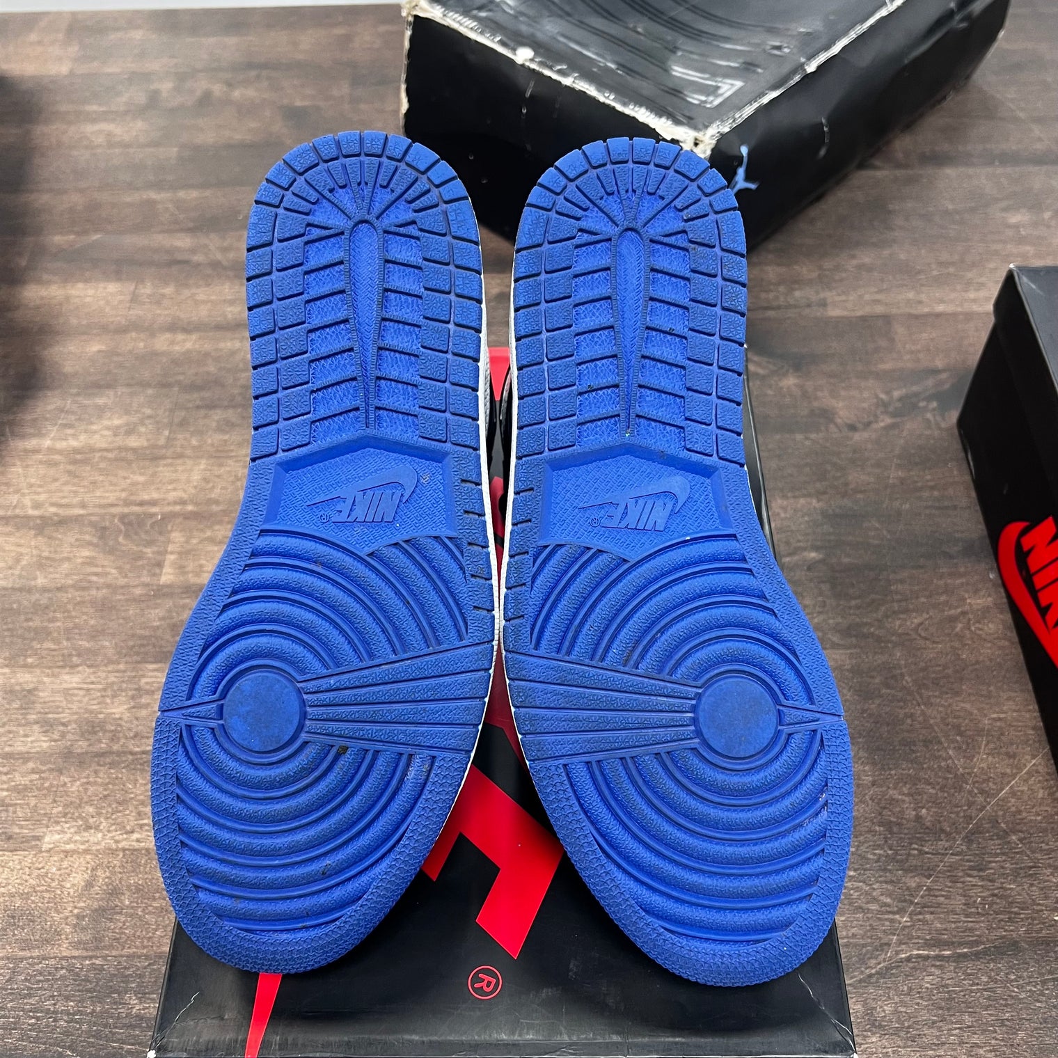 Royal Toe Jordan 1 High (USED)