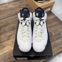 Jordan 6 Retro Midnight Navy (2022) (US 9.5) (USED, Replacement Box)