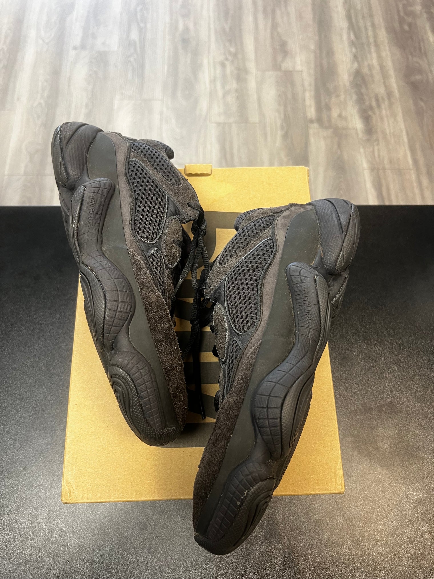 Utility Black Yeezy 500s (USED)