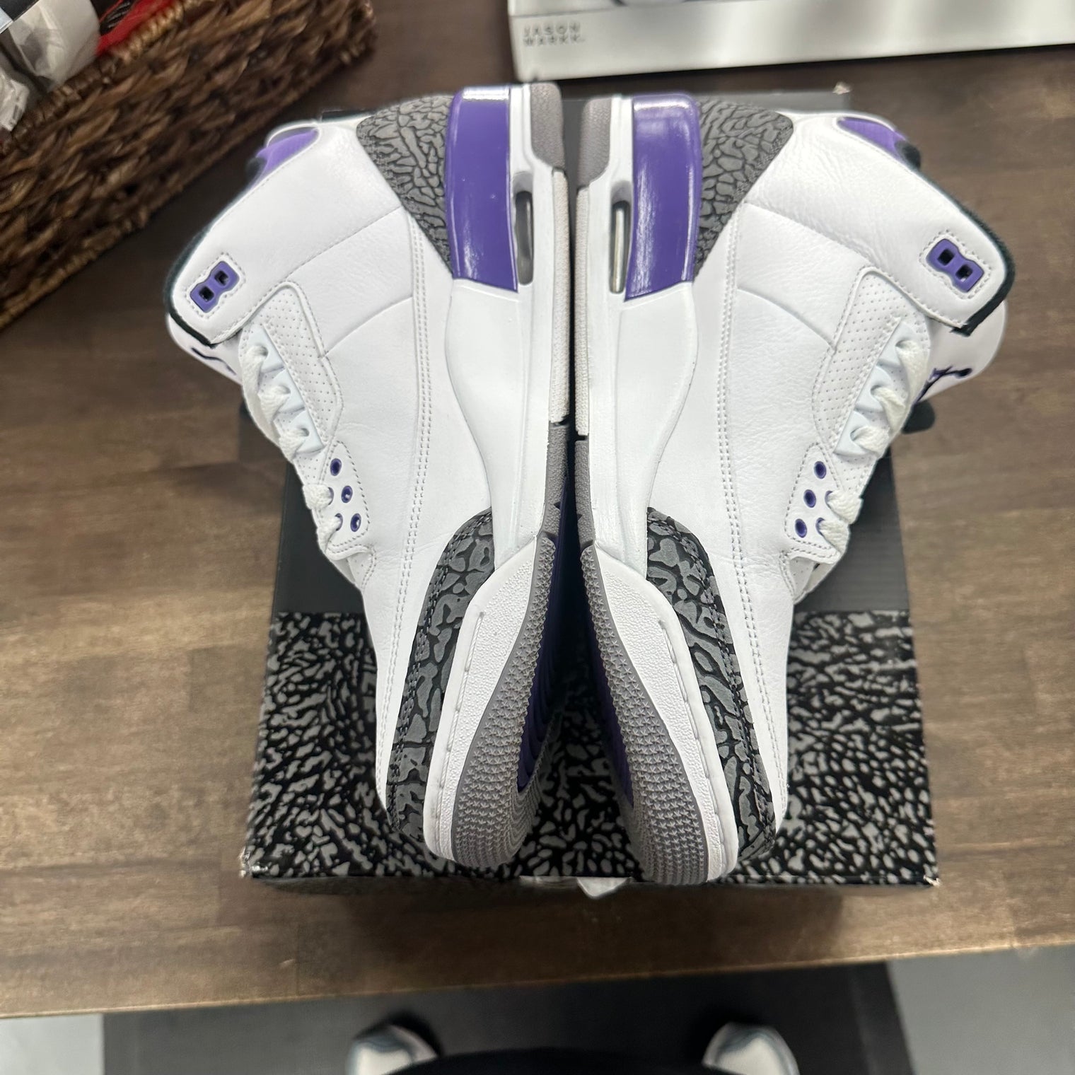 Dark Iris Jordan 3 Retro (USED)