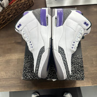 Dark Iris Jordan 3 Retro (USED)