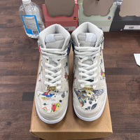 Rammellzee Supreme Nike SB Dunk High (USED,NO BOX)