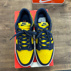 Nike Dunk Low Michigan (2021) Size 9 (Pre-Owned)