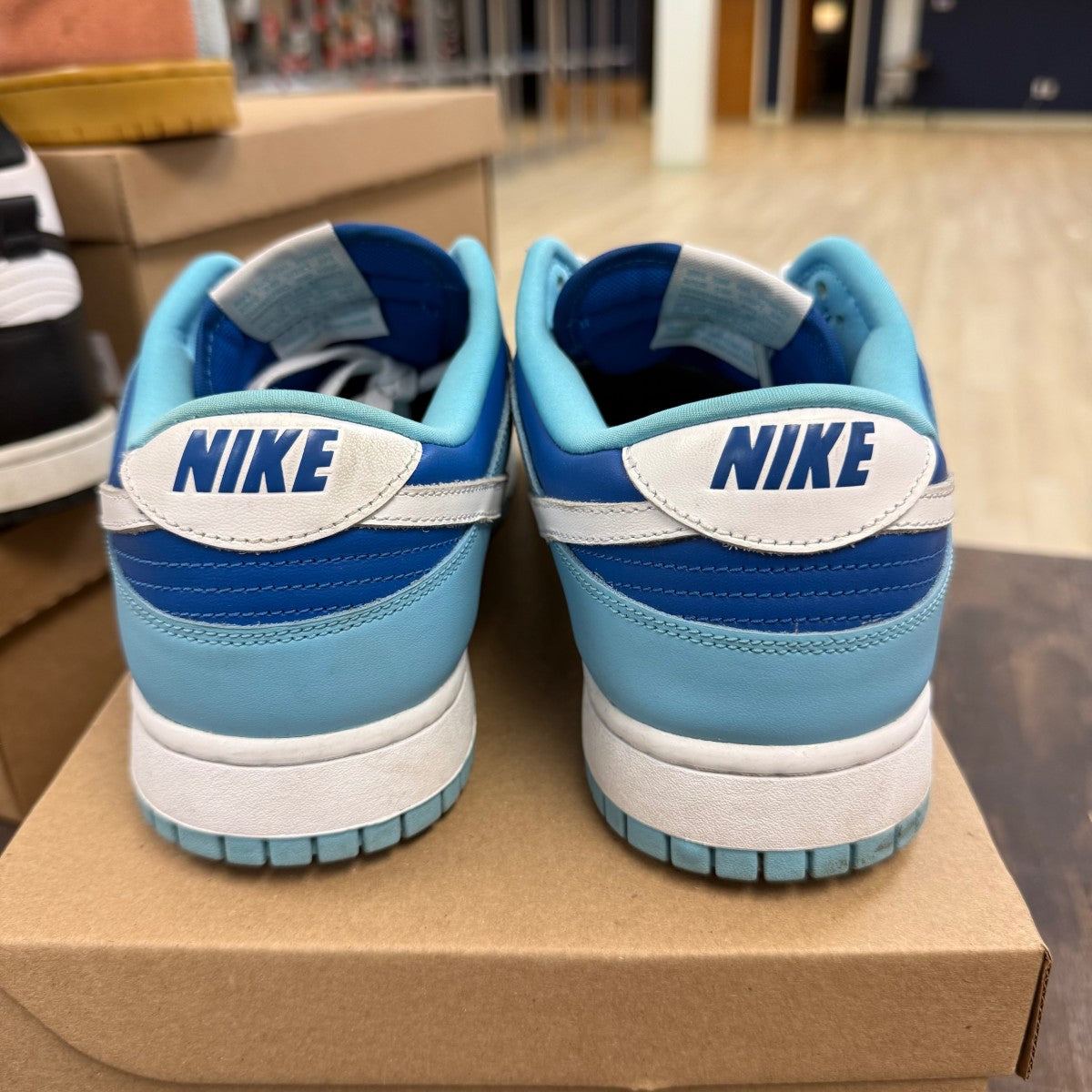 Nike Dunk Low Retro QS Argon (2022) Size 11 (Pre-Owned) - Image 4