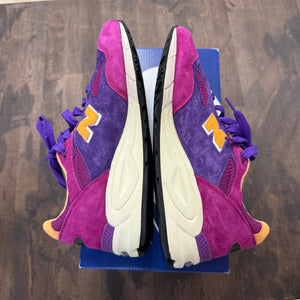 New Balance 990v2 MiUSA Teddy Santis Purple Yellow - Image 4