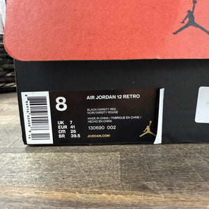 Jordan 12 Retro Flu Game (2016) Size 8 (Pre-Owned) - Image 6