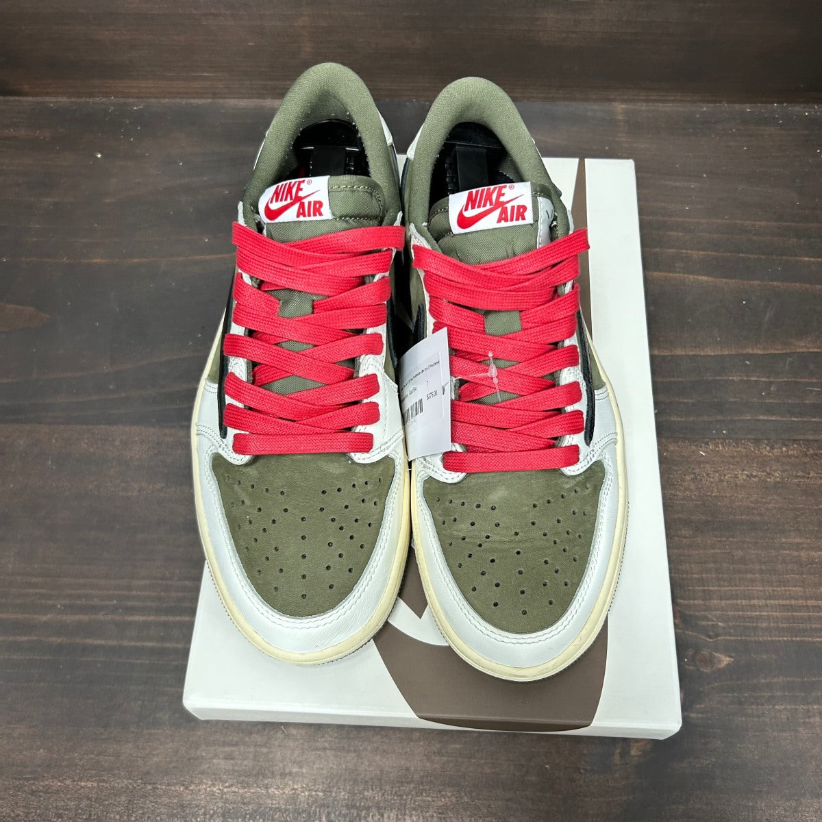 Jordan 1 Retro Low OG SP Travis Scott Medium Olive - Image 3
