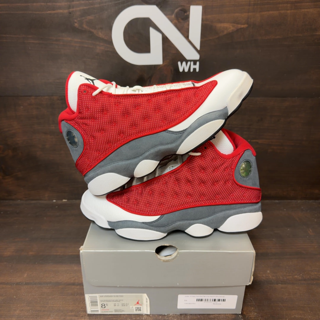 Jordan 13 Retro Gym Red Flint Grey - Image 1