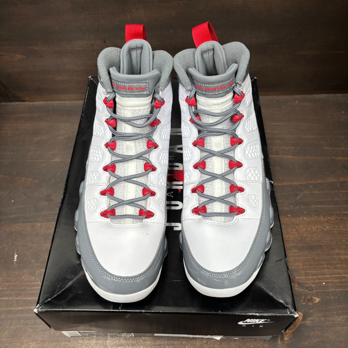 Jordan 9 Retro Fire Red - Image 3