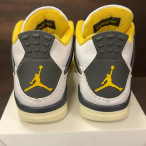 Jordan 4 Retro Vivid Sulfur (Women's) Size 9W (Pre-Owned) - aux