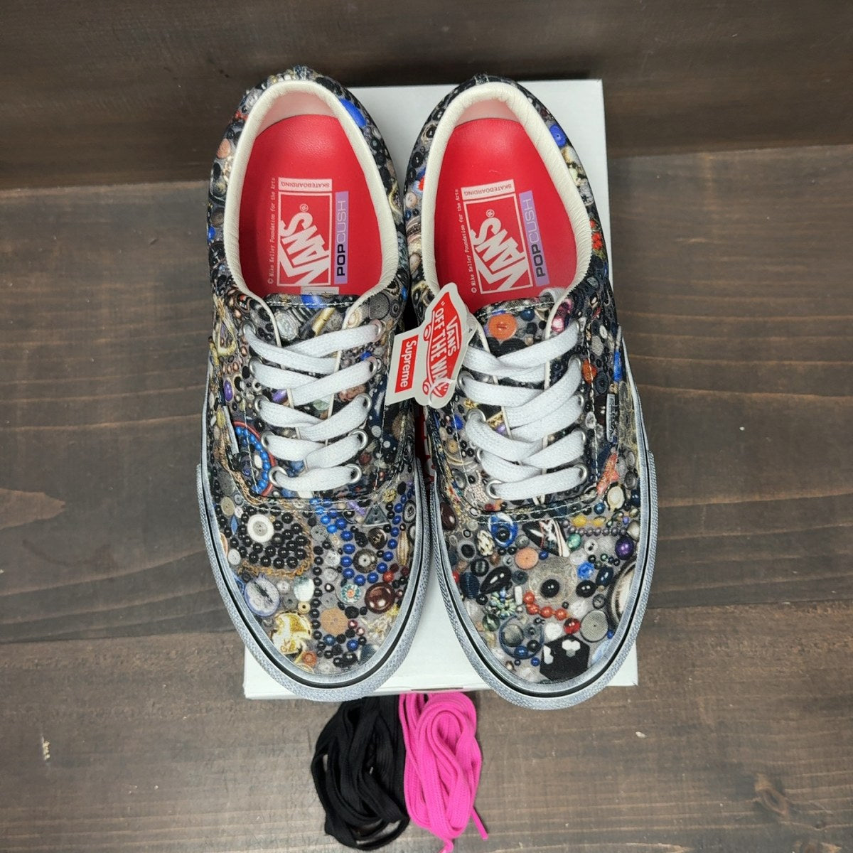 Vans Era Supreme x Mike Kelley Grey - Image 2