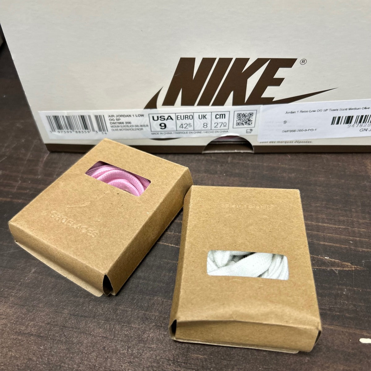 Jordan 1 Retro Low OG SP Travis Scott Medium Olive - Image 7