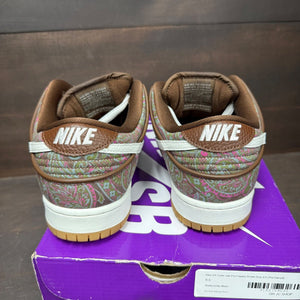Nike SB Dunk Low Pro Paisley Brown Size 9.5 (Pre-Owned) - sole