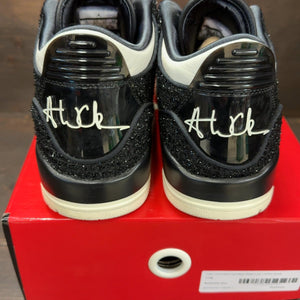 Jordan 3 Retro AWOK Vogue Black (Women's) Size 11W (Pre-Owned) - aux