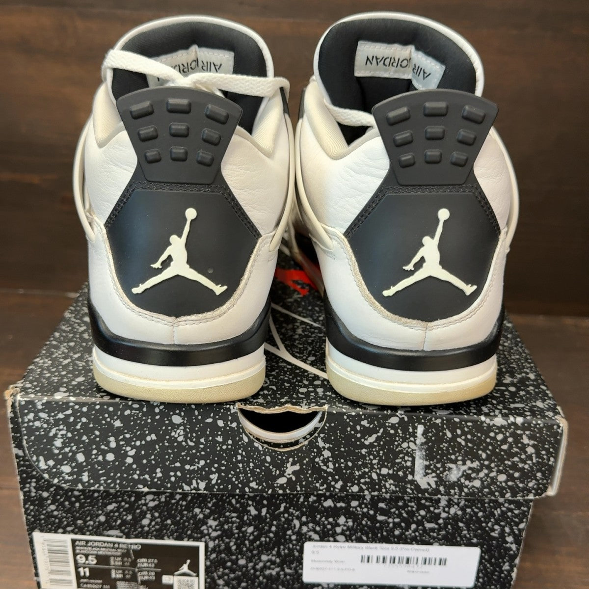 Jordan 4 Retro Military Black - Image 5