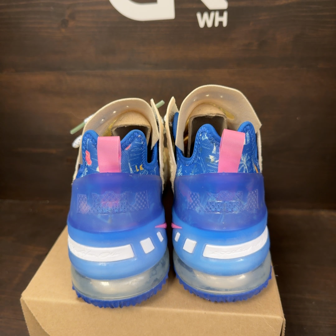 Nike LeBron 18 Los Angeles By Day Size 9 (Pre-Owned) - Image 4