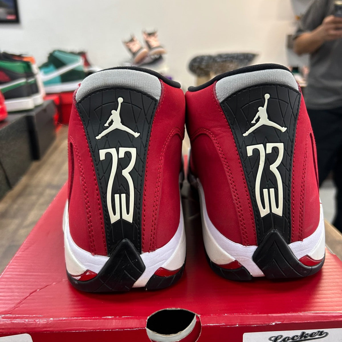 Jordan 14 Retro Gym Red Toro - Image 4