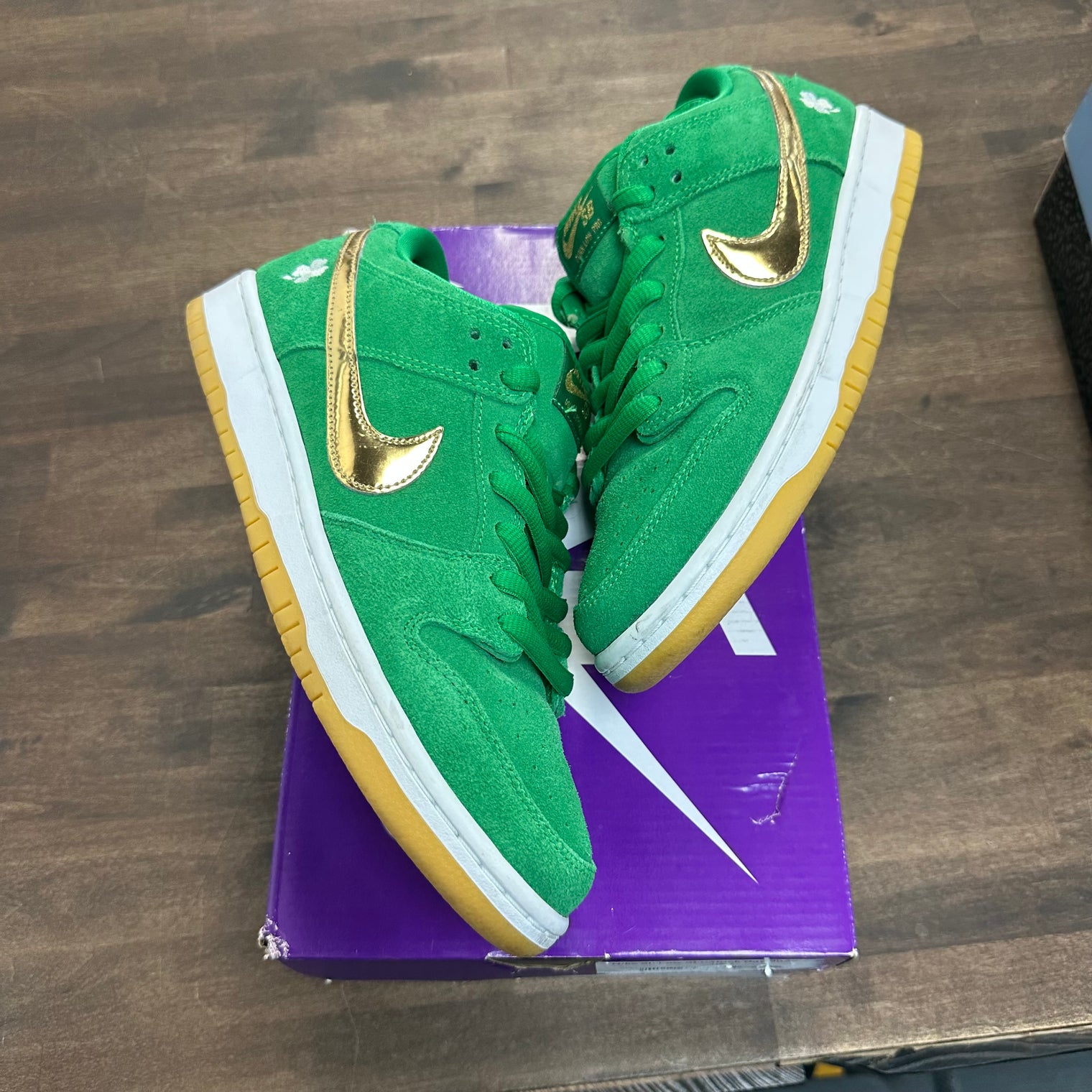 St. Patrick Day SB Dunk Low (USED)