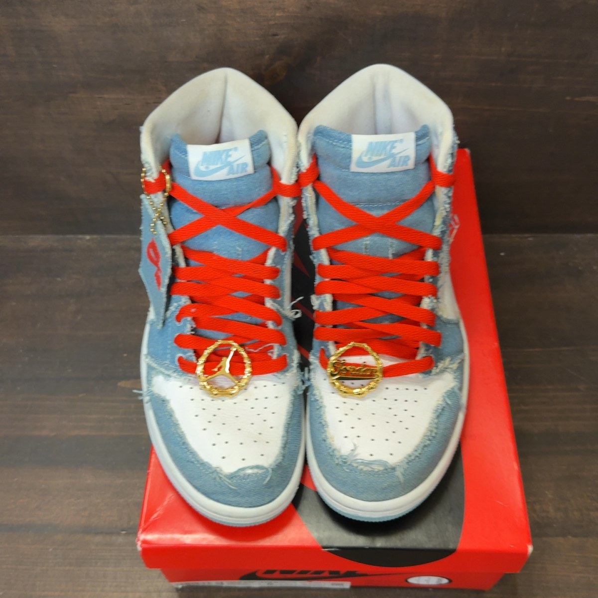 Jordan 1 Retro High OG Denim (Women's) Size 8W (Pre-Owned)