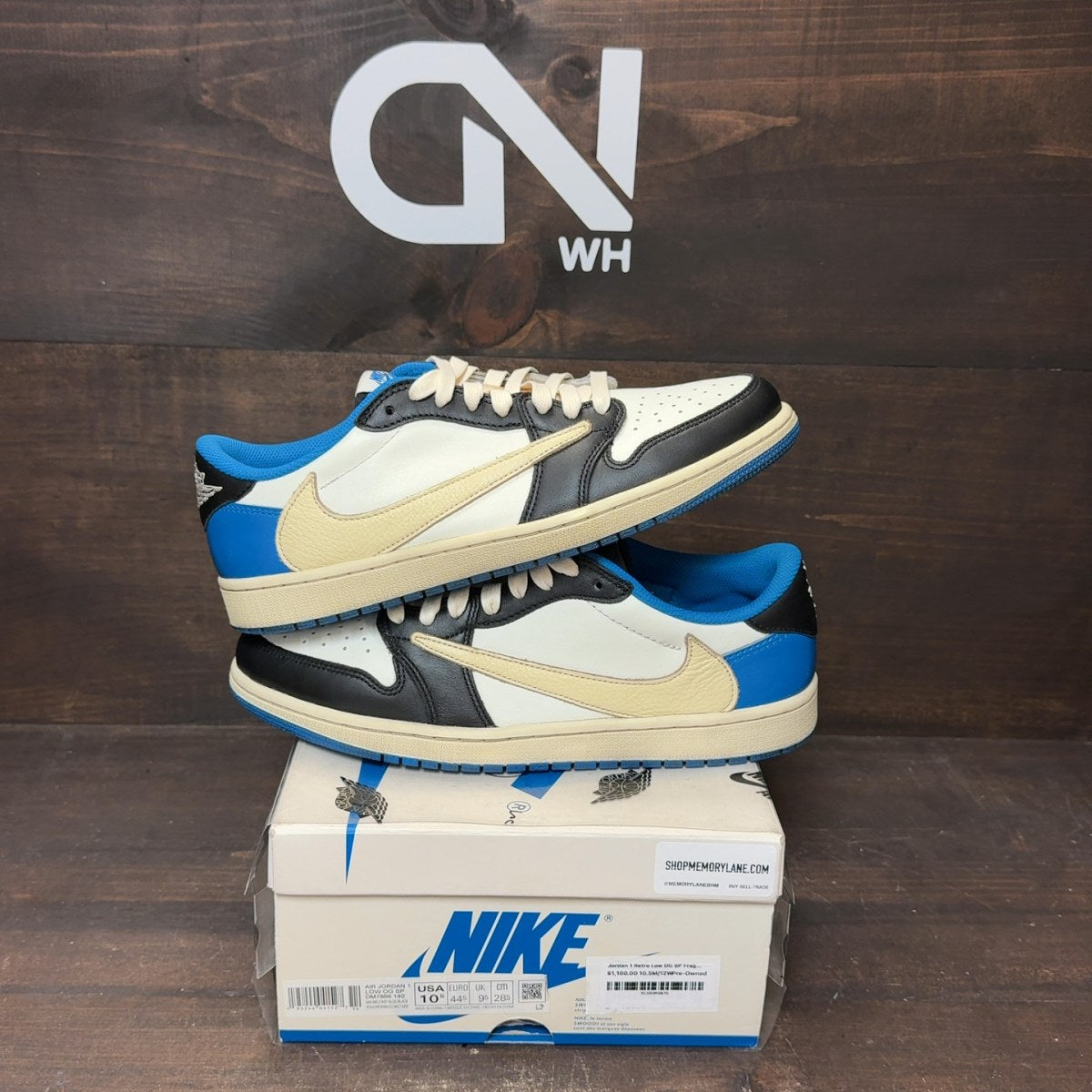 Jordan 1 Retro Low OG SP Fragment x Travis Scott - Image 1