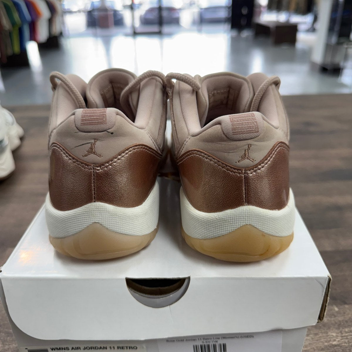 Jordan 11 Retro Low Rose Gold (Women's) - Image 4