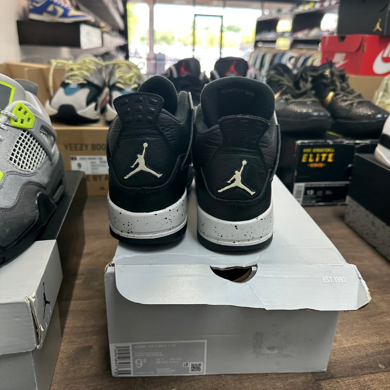 (GS) Oreo Jordan 4 (USED,No Box)