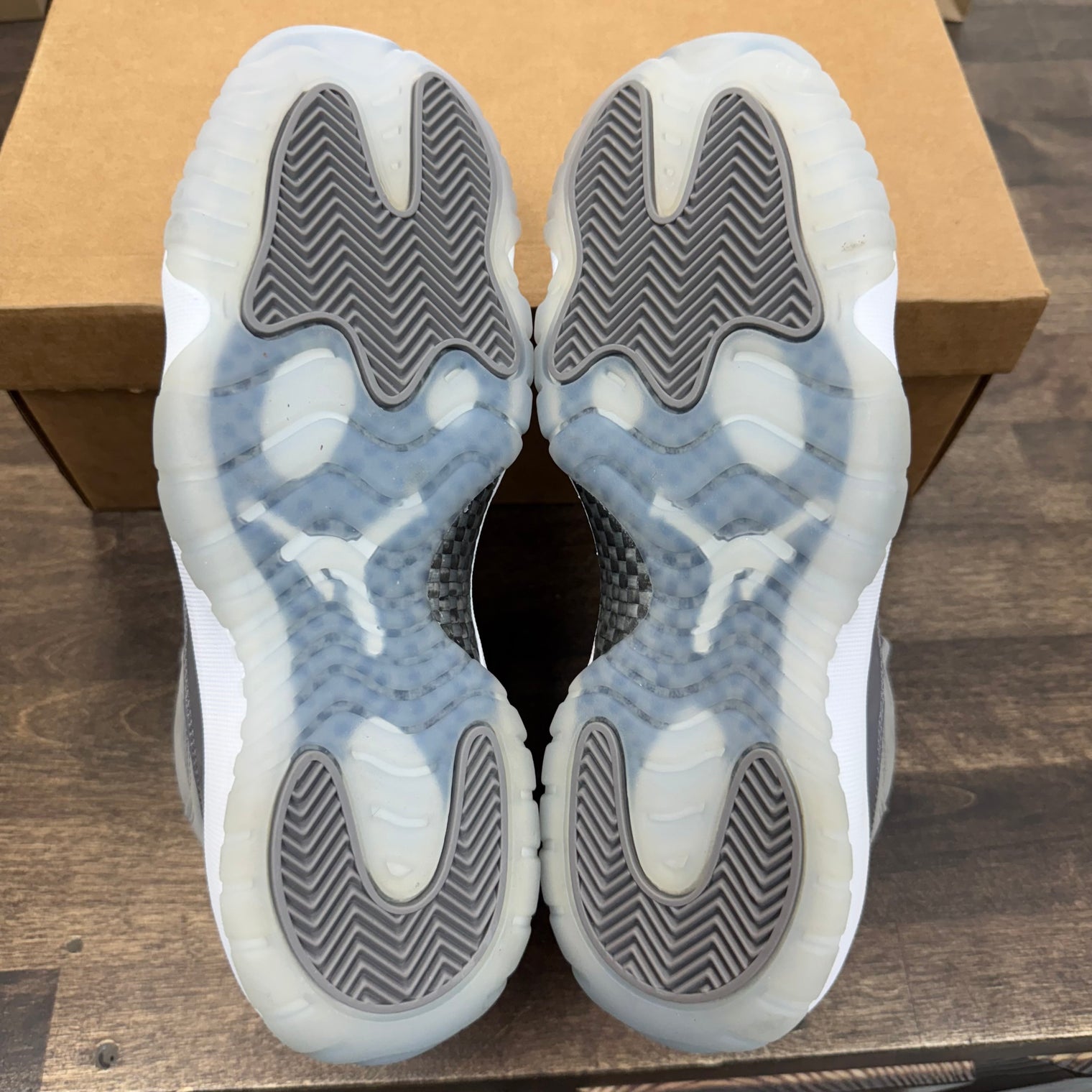 (GS) Cool Grey Jordan 11 (USED, No Box)