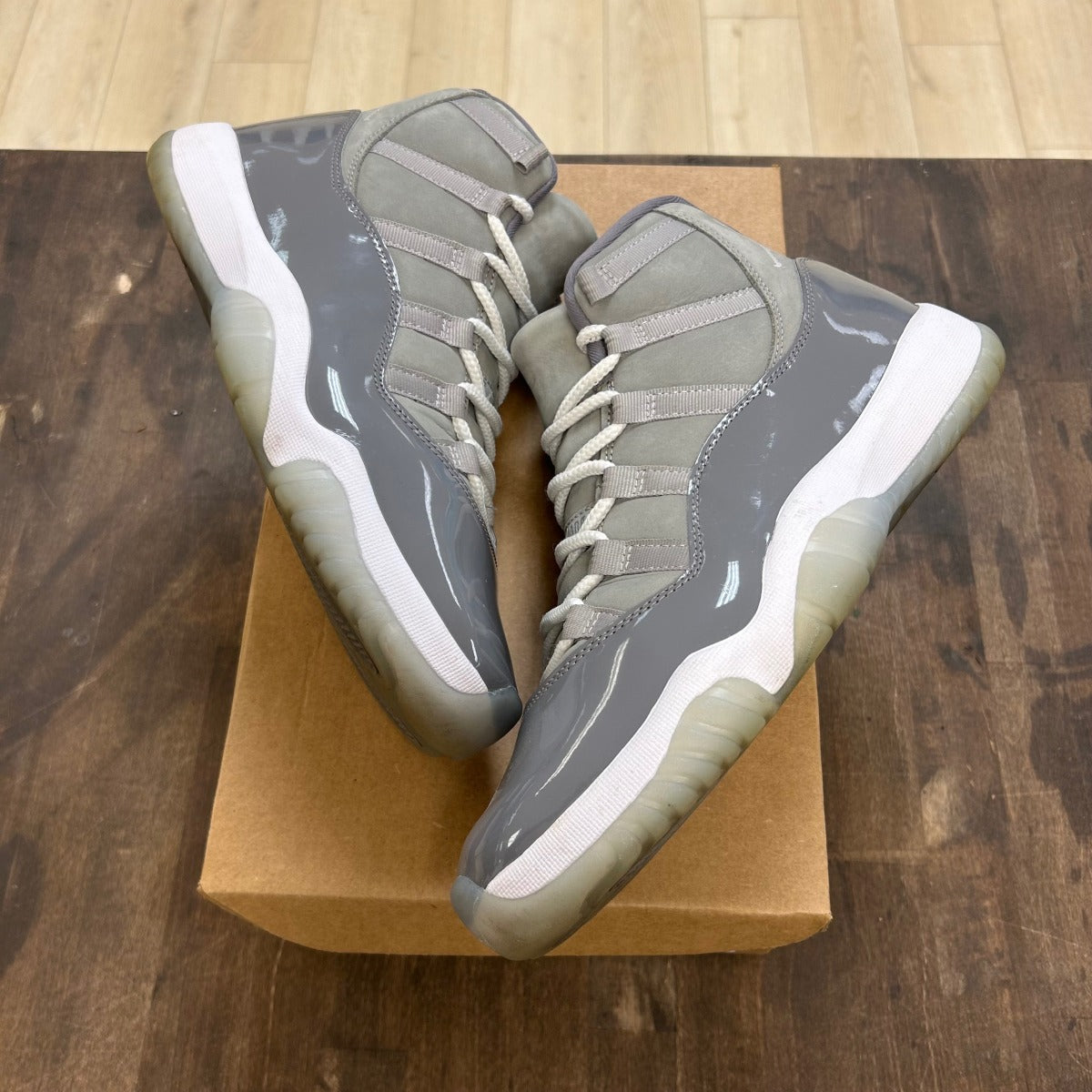 Jordan 11 Retro Cool Grey (2021) Size 10 (Pre-Owned) - Image 1