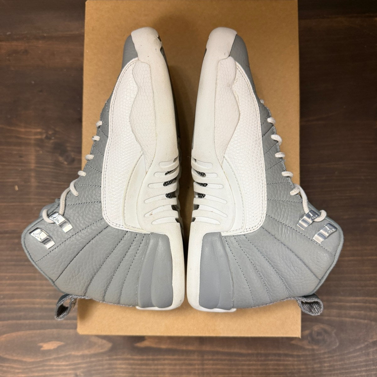 Jordan 12 Retro Stealth (GS) Size 4Y (Pre-Owned) - Image 5