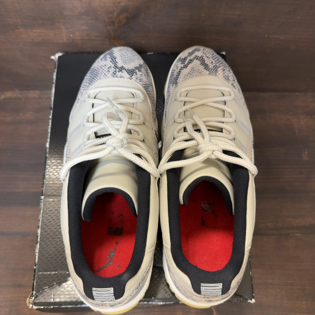Jordan 11 Retro Low Snake Light Bone - Image 5