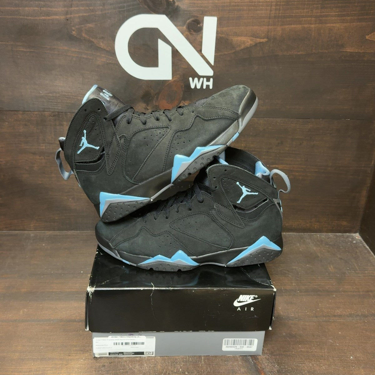 Jordan 7 Retro Chambray (2023) Size 9.5 (Pre-Owned) - Image 1