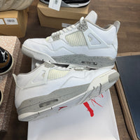 White Oreo Jordan 4 Retro (USED)