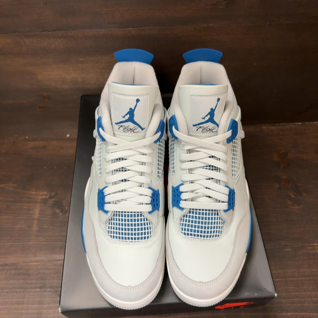 Jordan 4 Retro Military Blue (2024) Size 13 (Pre-Owned) - Image 3