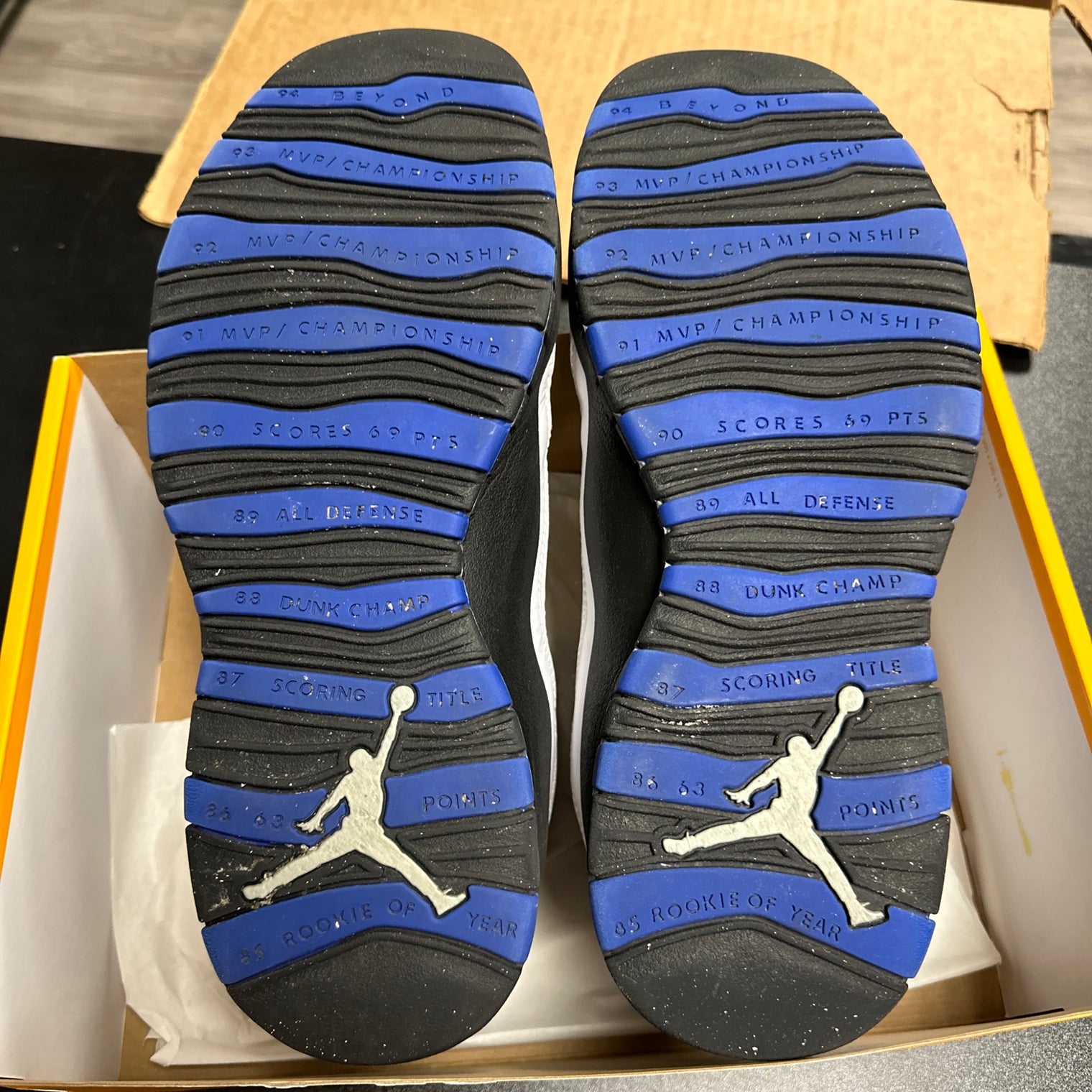 Jordan 10 Orlando (USED, no box)