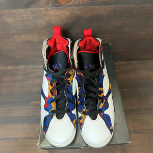 Jordan 7 Retro Nothing But Net (GS) Size 7Y (Pre-Owned) - Image 3