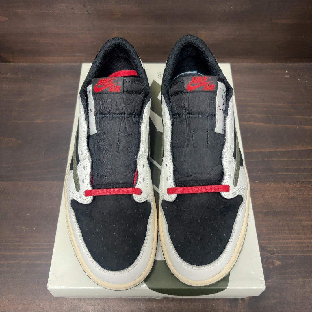 Jordan 1 Retro Low OG SP Travis Scott Olive (Women's) - Image 3
