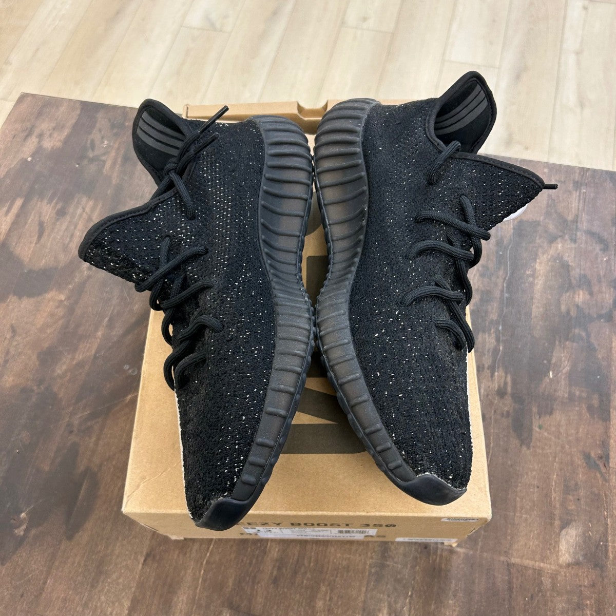 adidas Yeezy Boost 350 V2 Core Black White - Image 3