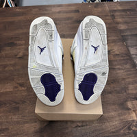 Metallic Purple Jordan 4 (USED,No Box)