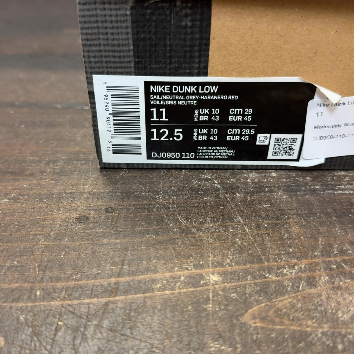 Nike Dunk Low Off-White Lot 13 - Image 8