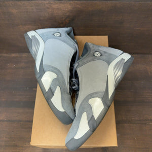 Jordan 14 Retro Flint Grey Size 10 (Pre-Owned) - Image 2