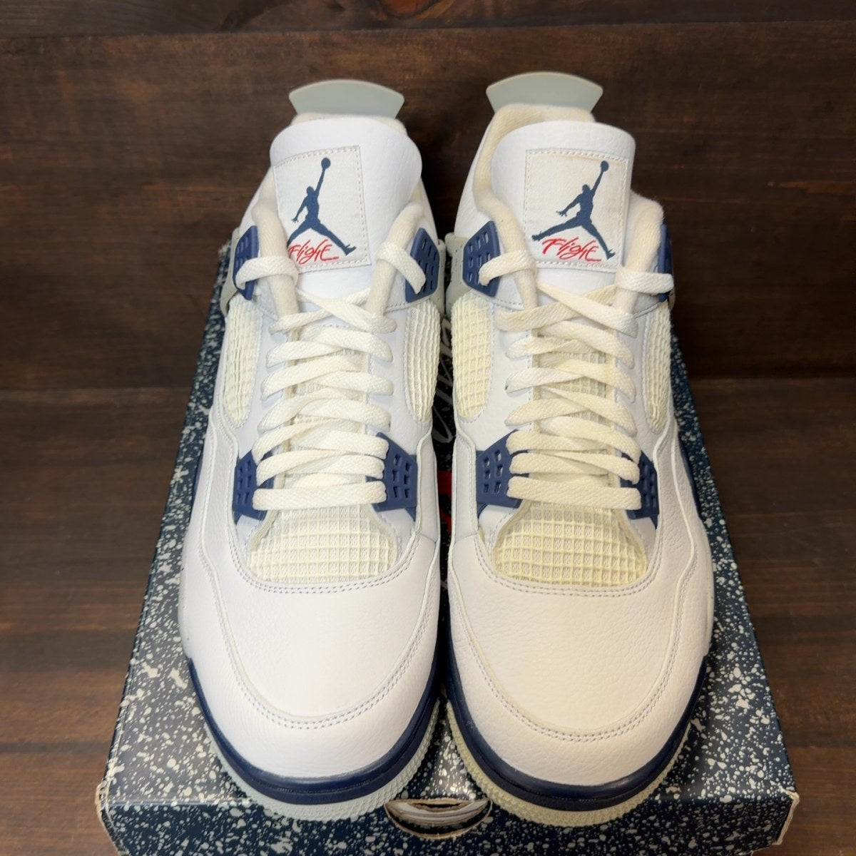 Jordan 4 Retro Midnight Navy - Image 3