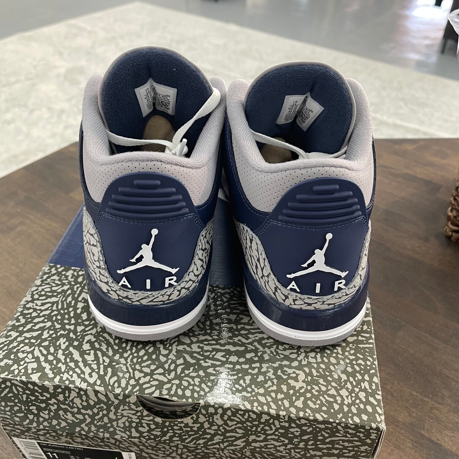 Georgetown Jordan 3 (USED)
