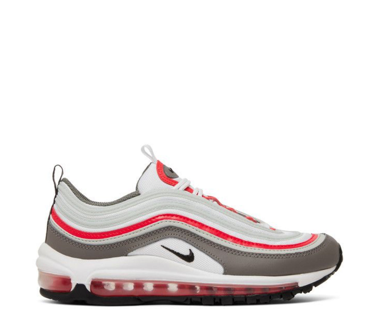 White Black Flat Pewter Nike Air Max 97 (GS)