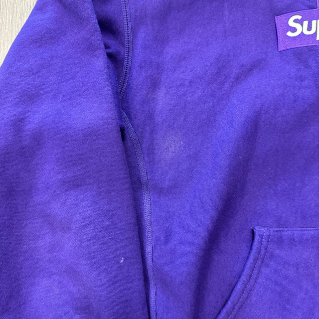 Supreme Cross Box Logo Purple (USED)