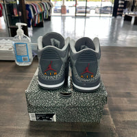 Cool Grey Jordan 3 Retro (USED)