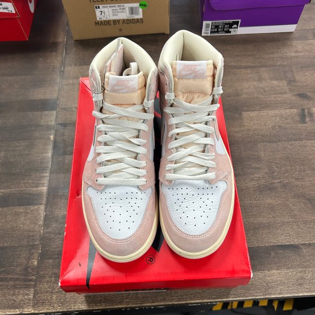 Washed Pink Jordan 1 Retro High OG (W) (USED)