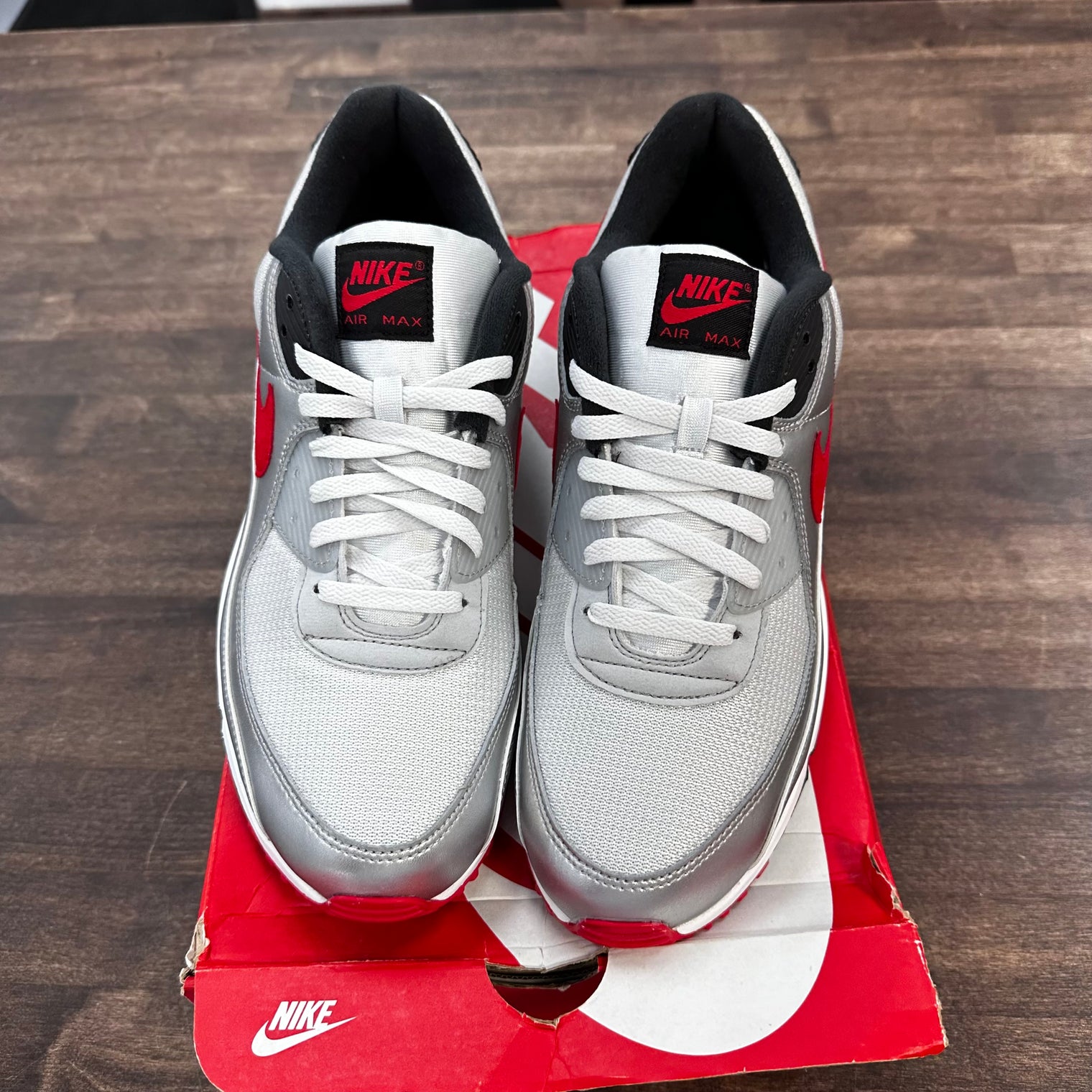 Air Max 90 Icons Silver Bullet (USED)