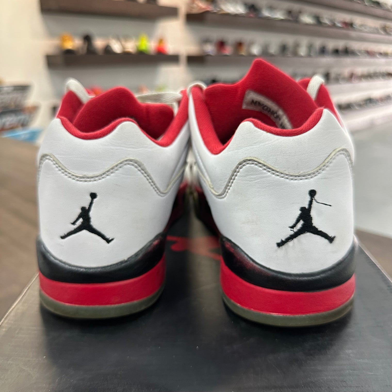 Fire Red Jordan 5 Low (USED)