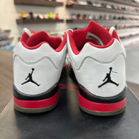Fire Red Jordan 5 Low (USED)
